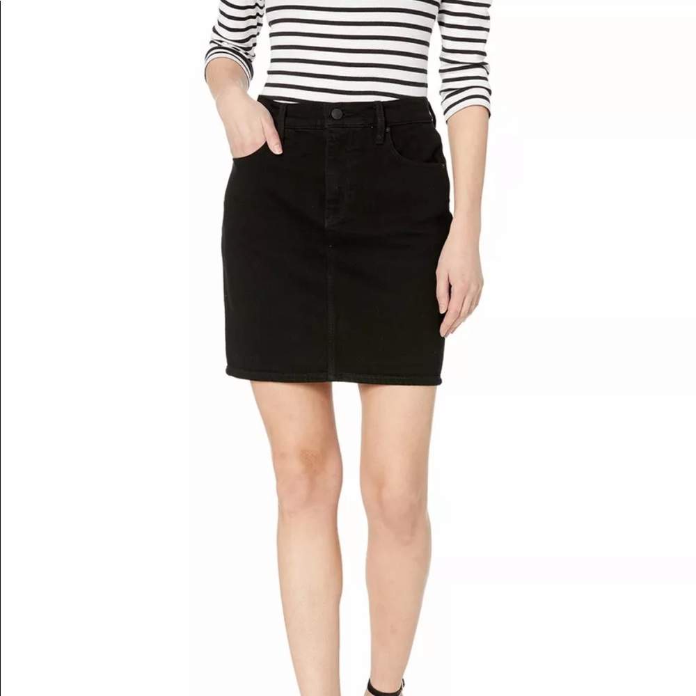 NWT Hudson high rise black skirt size 27
